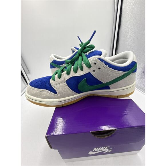Size 7 - Nike Dunk Pro SB Low Hyper Royal Malachite - Picture 8 of 9
